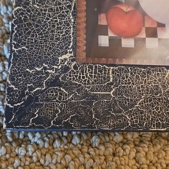 Folk Art Diane Ulmer Pedersen Apples in Bowl Primitive Still Life Print Cottage - Picture 3 of 16